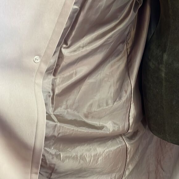 Jacqueline Ferrar Ladies Trench Coat, Taupe, Vintage - Picture 9 of 15